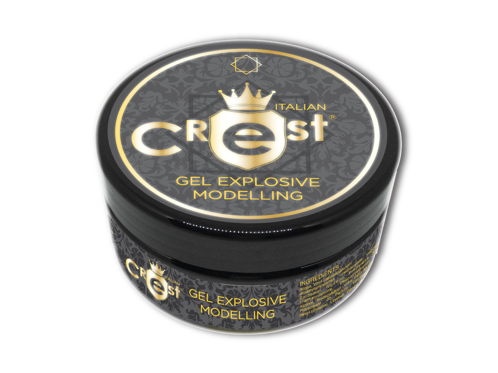 Gel Explosive Modelling Crest Gray 300 gr